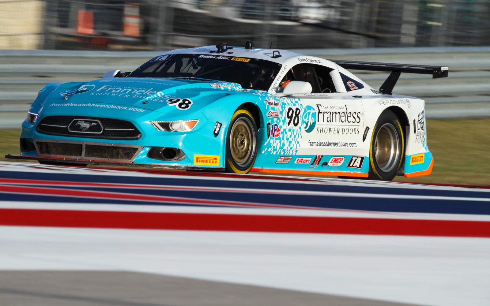 Ernie Francis, Jr., and Shane Lewis grab Trans Am poles at COTA